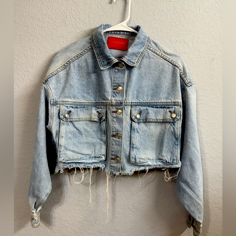 Signature8 Sky Blue Denim Jacket